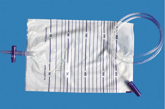 Urine Bag with T valve outlet