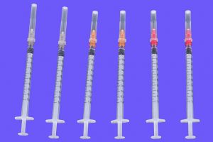 Non fixed needle Insulin Syringe