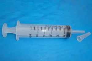 Disposable syringe with Catheter