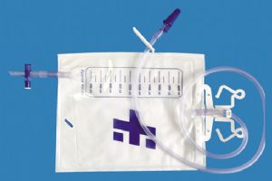Urine Bag close system,with double-hook,with needleless sampling port